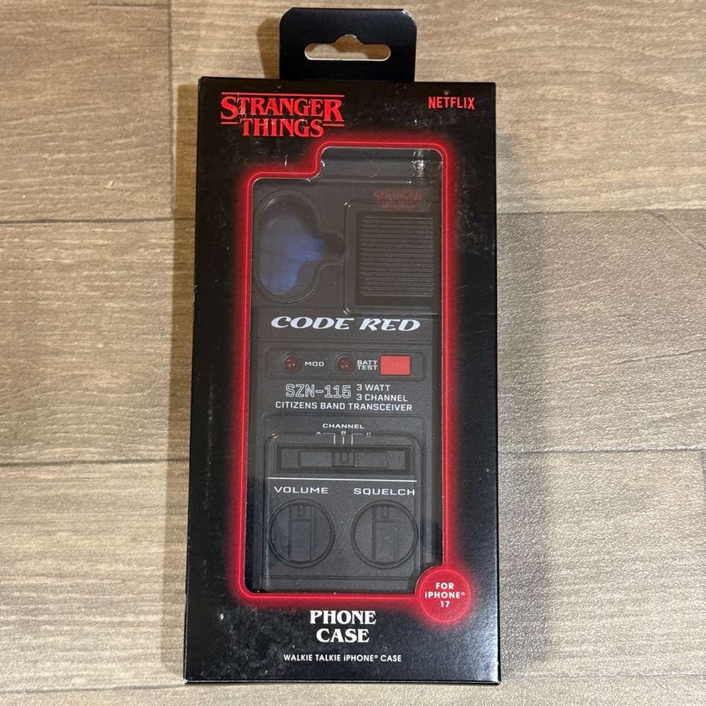 Stranger Things Walkie-Talkie Phone Case Apple iPhone 17